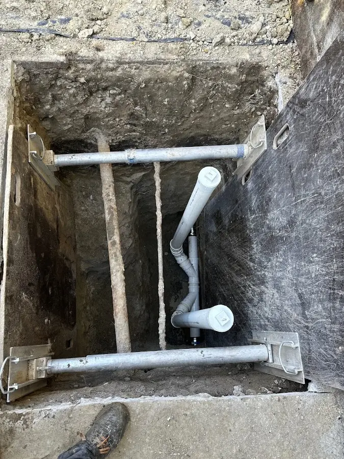 Experienced plumber completing Gas Line Repair work in Pittsgrove
